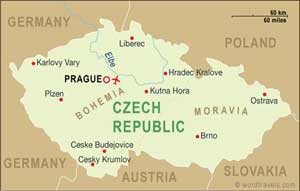 map-czech-republic