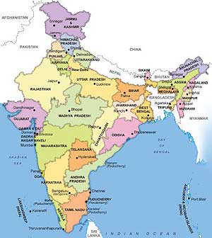map-india